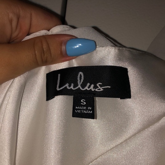 Long White Dress - Picture 3 of 5